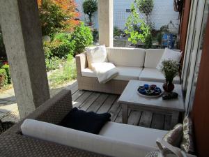 A seating area at Box58
