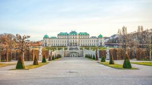 a view of the palace of versailles from the gardens at Ruby Lissi Hotel Vienna by IHG in Vienna