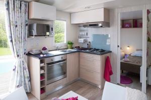 A cozinha ou kitchenette de Camping Kersioual