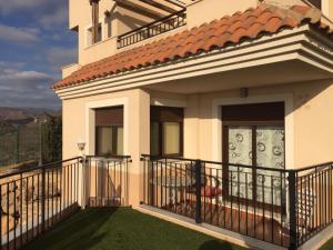 Balkón nebo terasa v ubytování Aguilas Paraiso