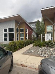 a house with a car parked in front of it at The Hanson Hideaway in Whitehorse
