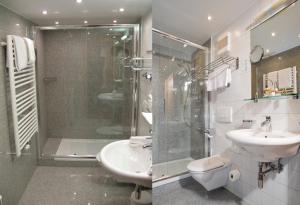 Koupelna v ubytování Hotel Riezler Hof