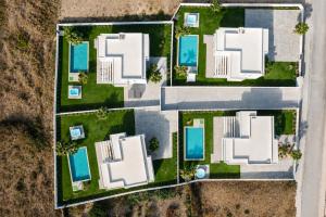 an overhead view of a building at Martini Villas in Kremasti