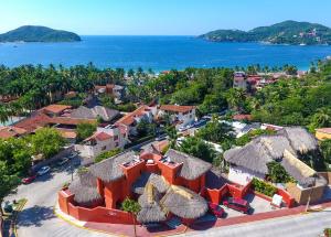 A bird's-eye view of Villa Carolina Boutique Hotel ADULTS ONLY