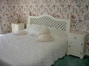 Postel nebo postele na pokoji v ubytování Södra Lund B&B