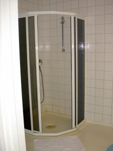 Koupelna v ubytování Södra Lund B&B