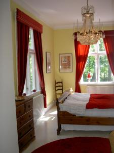 Postel nebo postele na pokoji v ubytování Södra Lund B&B