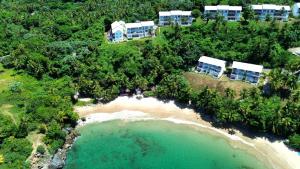 an aerial view of a resort and a beach at Perfect Paradise, Oceanview in Samana in Santa Bárbara de Samaná