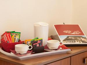 Coffee and tea making facilities at Hotel Stella Alpina