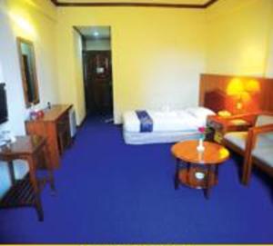 Katil atau katil-katil dalam bilik di Panorama Hotel