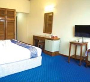 Katil atau katil-katil dalam bilik di Panorama Hotel