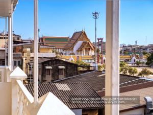 a view from the roof of a building at Excel Hotel Bangkok former Sri Krungthep Hotel in Bangkok
