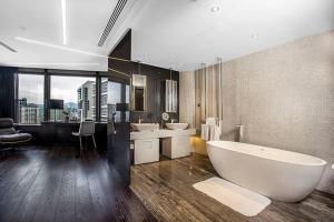 Koupelna v ubytování Shenzhen O Hotel