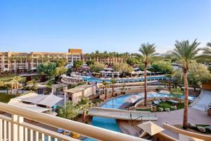 a view of the pool at a resort at JW Marriott Phoenix Desert Ridge Resort & Spa in Phoenix