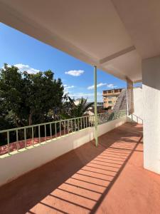 a view from the balcony of a house at Grande Maison Mandrosoa in Abohijanahary
