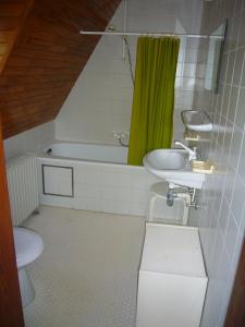 Phòng tắm tại Logies De Wandelaar