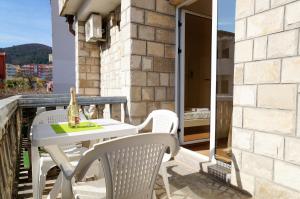 Balkón nebo terasa v ubytování Guest House Heart of Budva