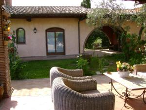 Zahrada ubytování La Paloma B&B di Charme