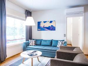 Posezení v ubytování Haapala Suites entinen IIDA Vuokatti