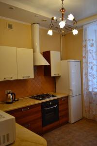 Kuchnia lub aneks kuchenny w obiekcie Apartment on Gogolya 23A