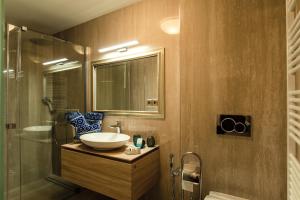 Koupelna v ubytování Luxury Apartments No. 91