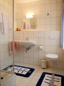 Gästehaus Brunner tesisinde bir banyo
