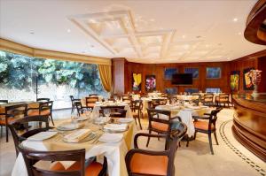 מסעדה או מקום אחר לאכול בו ב-Hotel Dann Carlton Belfort Medellin