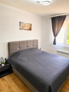 a bedroom with a large bed in a room at Emperus Spa in Veliko Gradište +32 photos