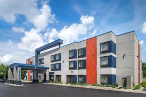 a rendering of a building with a gas station at Best Western Inn Florence in Florence