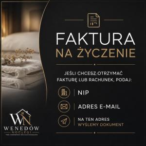 a sign that says fatauliculiculiculiculiculiculiculiculiculic at 104 Wenedów Noclegi in Koszalin +4 photos
