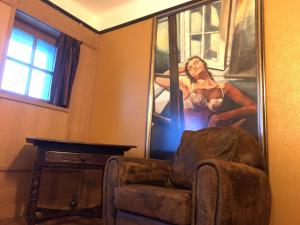 Posezení v ubytování Hotel Villa Escale