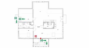 a floor plan of a house at Villa Maija 6 Topside in Hanko