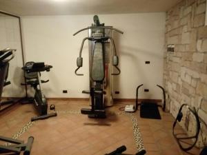 Fitness centrum a/nebo fitness zařízení v ubytování Relais Villa Lézard