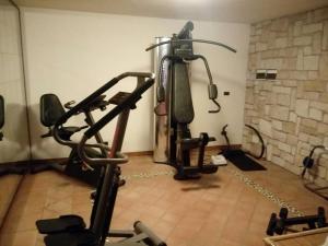 Fitness centrum a/nebo fitness zařízení v ubytování Relais Villa Lézard