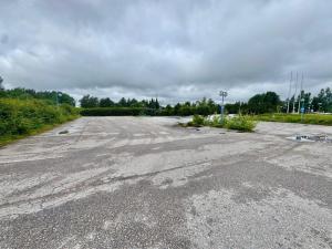 an empty parking lot with a bunch of dirt at Fox Center Matkaparkki Järvenpää Only Parking Slot in Järvenpää