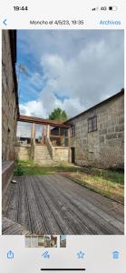 a screenshot of a picture of an old building at La minada in Covelo