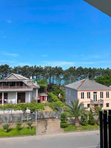 a group of houses on the side of a street at New House Kobuleti 2 in Kobuleti