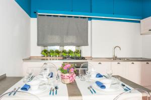 Køkken eller tekøkken på Casa Dante