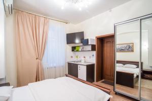 Nhà bếp/bếp nhỏ tại Soprano Apart Hotel