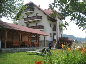 Zahrada ubytování Pension Irina