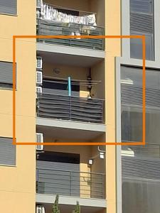 an image of a apartment building with a balcony at Cristais do Mar in Armação de Pêra