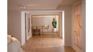 a hallway with a living room and a dining room at Balmoral Jetty Estate in Balmoral +41 photos