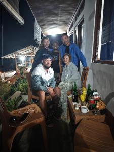 a group of people posing for a picture at Ruteng Glamping & Campsite in Ruteng +88 photos