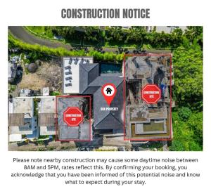 a rendering of a map of a construction site at Dreamland Suites - Walk to Dreamland Beach in Uluwatu +52 photos