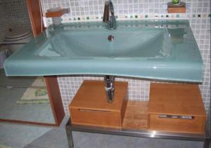 a bath tub with a sink in a bathroom at B&B Villa Maya in Termoli +13 photos