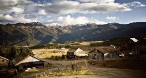 Paesaggio naturale nelle vicinanze dell'ostello