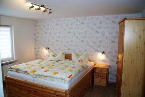 Postel nebo postele na pokoji v ubytování Hotel Braunlage