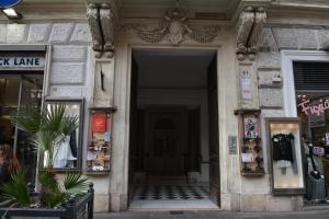 The facade or entrance of Room 91-S. Peter