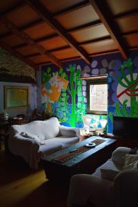 Posteľ alebo postele v izbe v ubytovaní Casa de Baixo