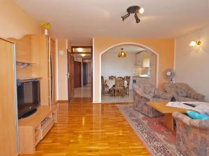 TV a/nebo společenská místnost v ubytování Apartments Denis 19